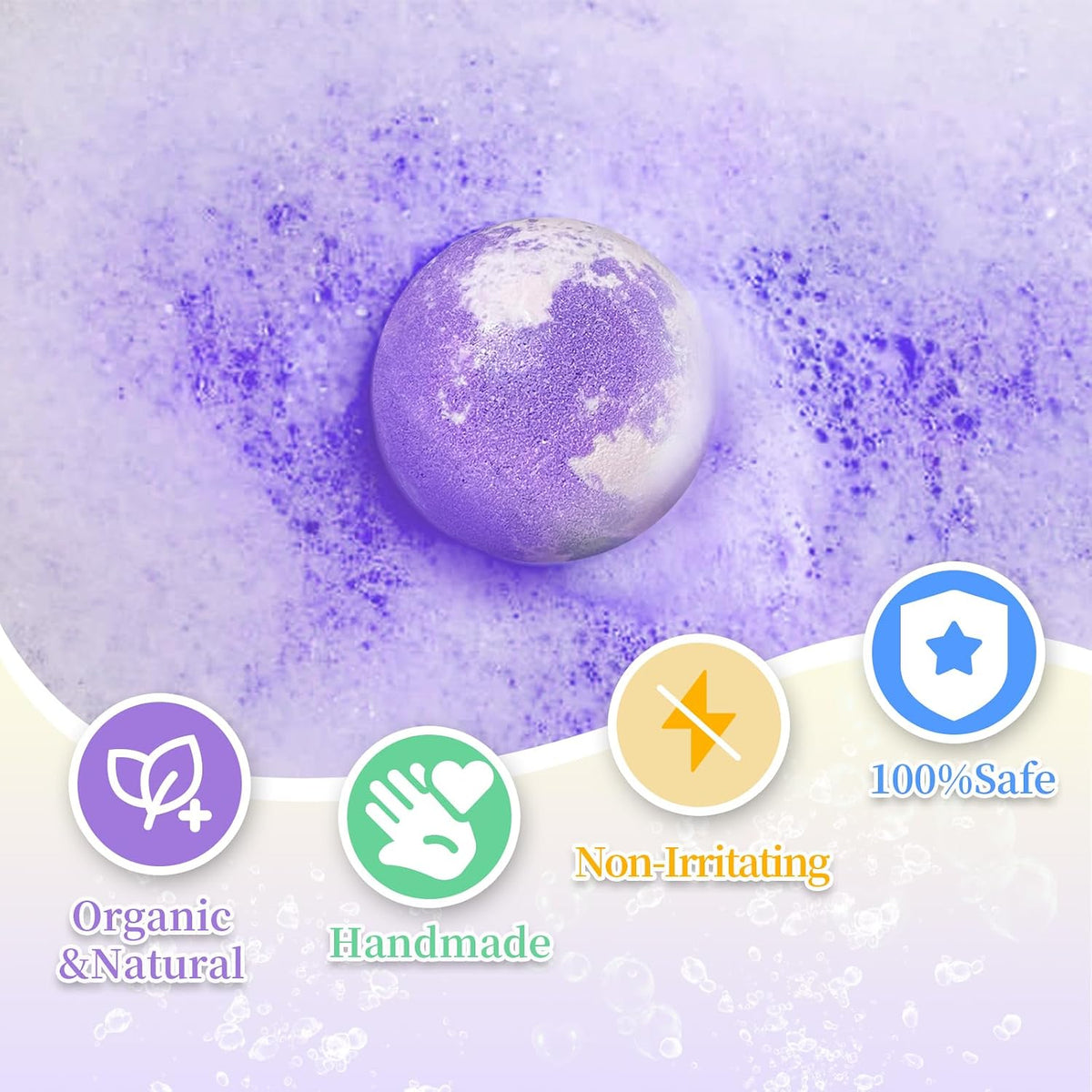 Kids Surprise Bath Bomb Set with Hidden Toy