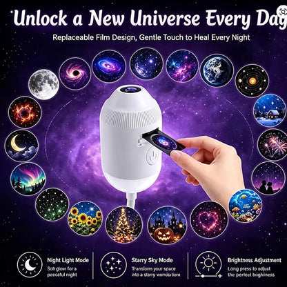 USB Starry Sky Projector Night Light 360°
