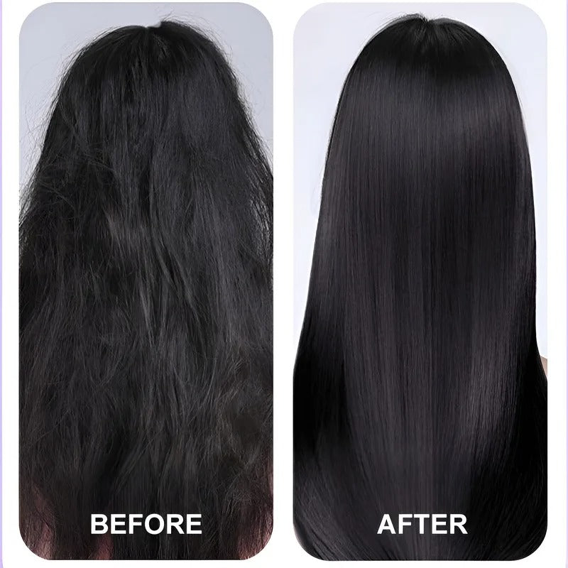 Portable Cordless Hair Straightener Brush