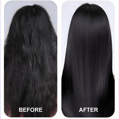 Portable Cordless Hair Straightener Brush
