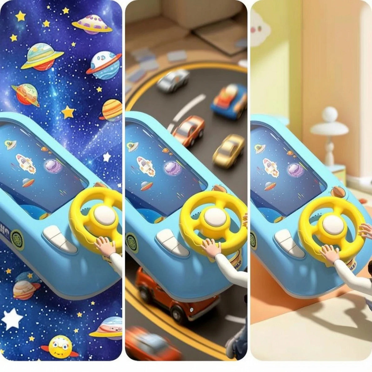 Spaceship Adventure Driving Car Game