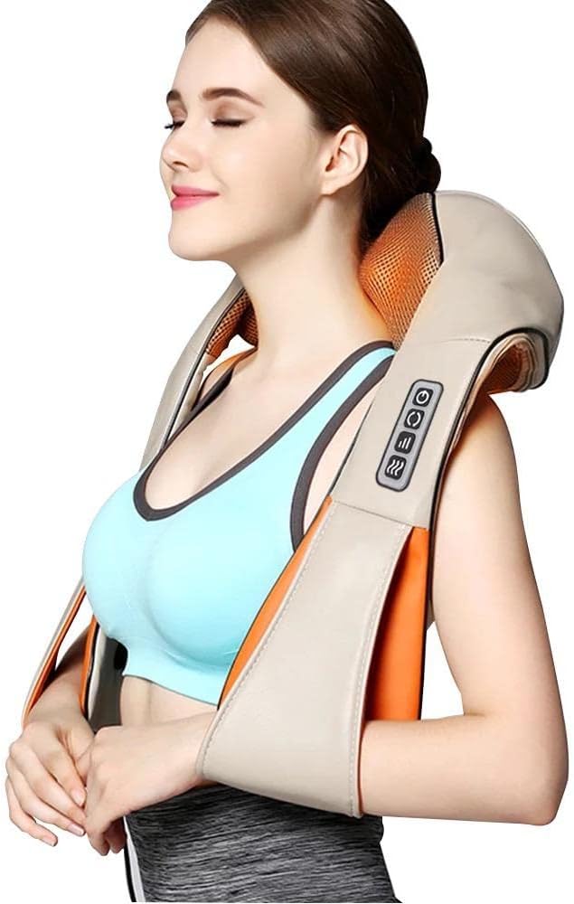 Premium 16 Head Shiatsu Neck and Shoulder Massager