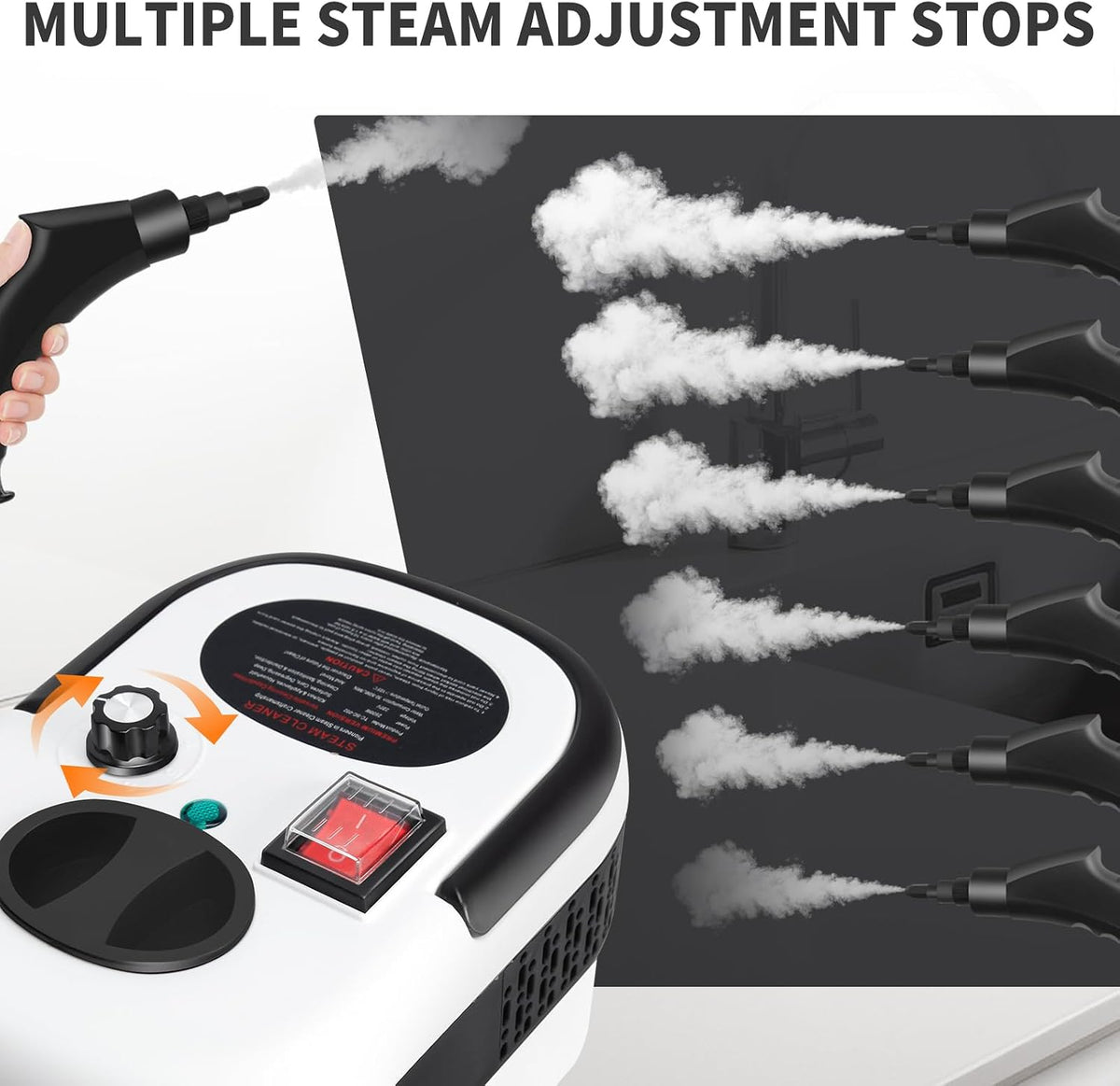 Portable High Pressure Steam Cleaner for Deep Cleaning