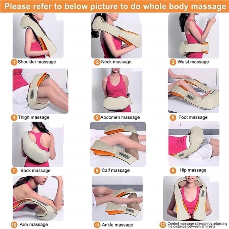 Premium 16 Head Shiatsu Neck and Shoulder Massager