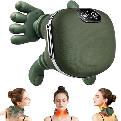 4D Neck &amp; Shoulder Massager – Deep Kneading Relief