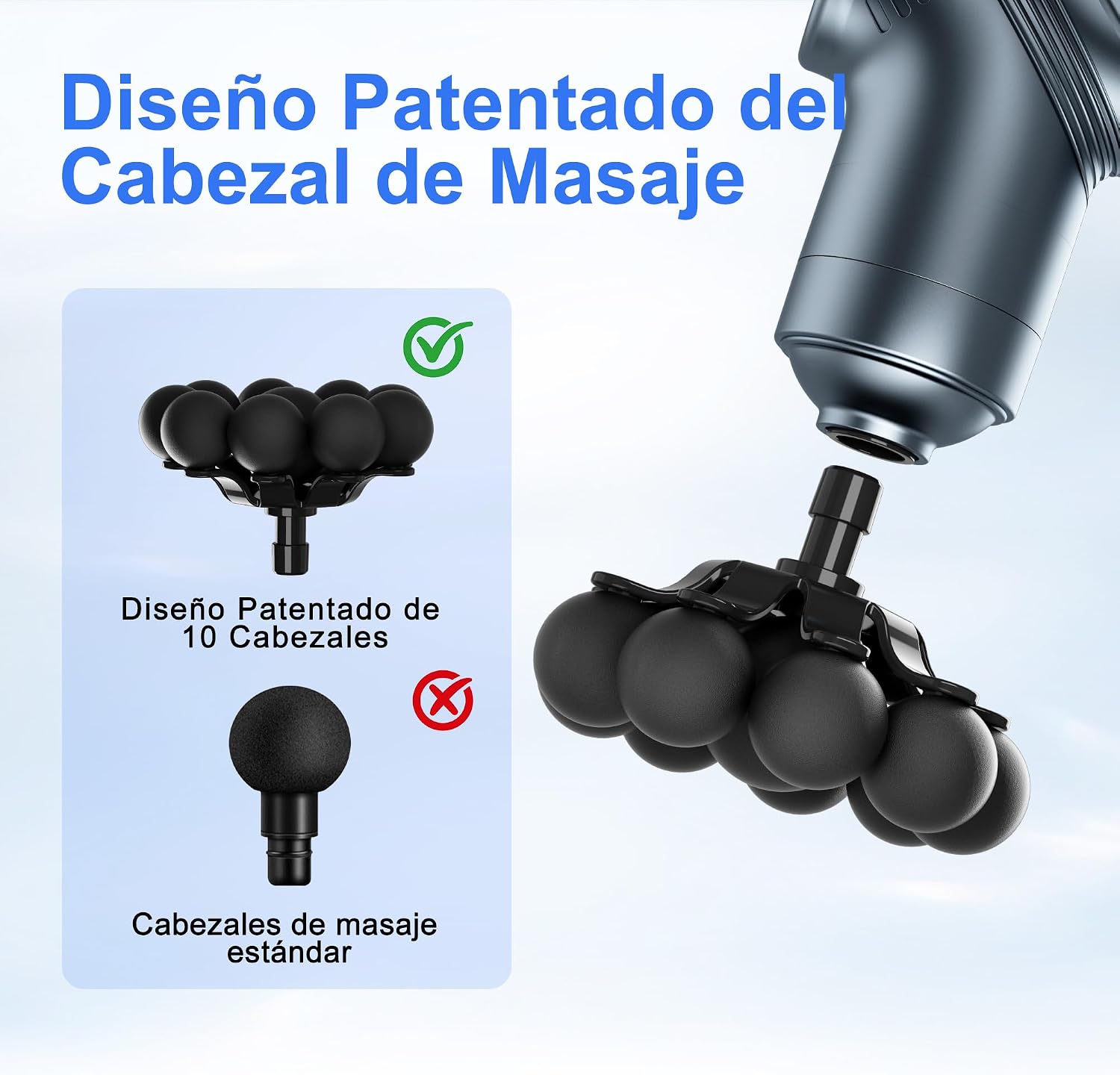 Deep Tissue Massage Gun | 10mm | 8kg Force