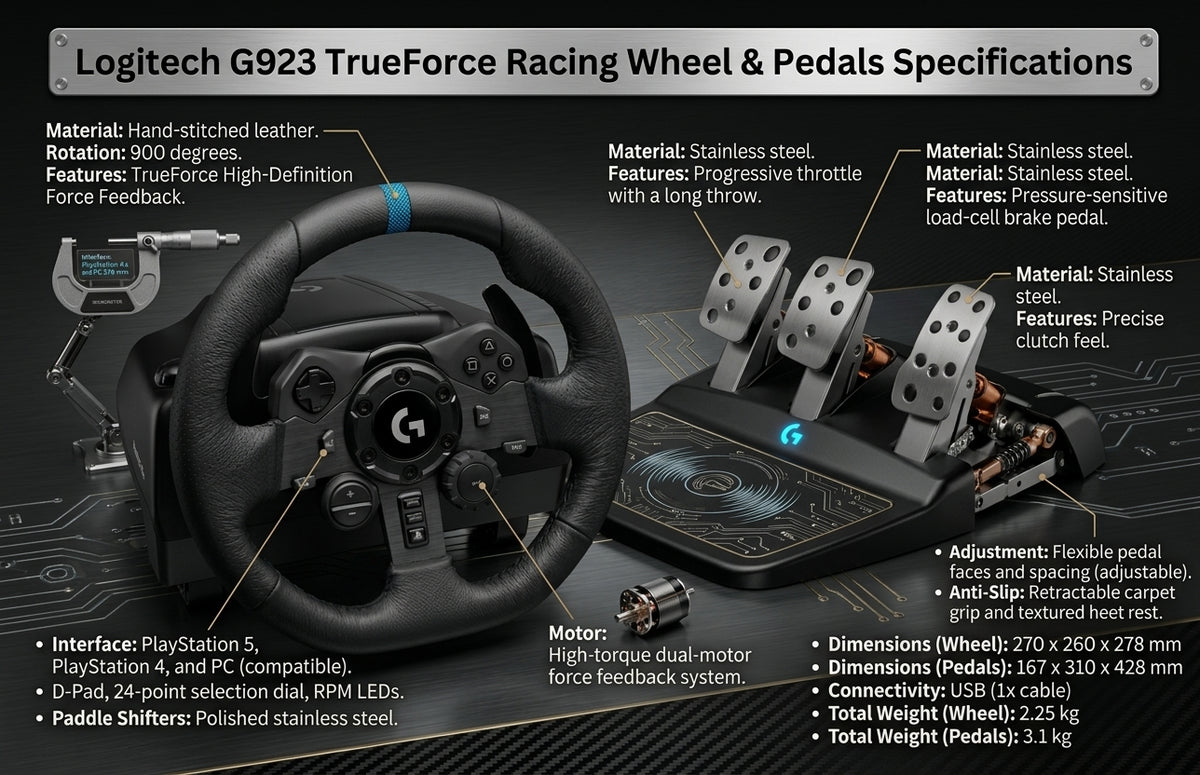 Racing Wheel &amp; Pedals (PXN)