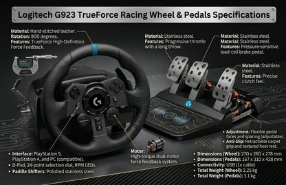Racing Wheel &amp; Pedals (PXN)