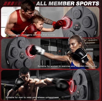 Electronic Boxing Trainer | Multi Target Punching Machine