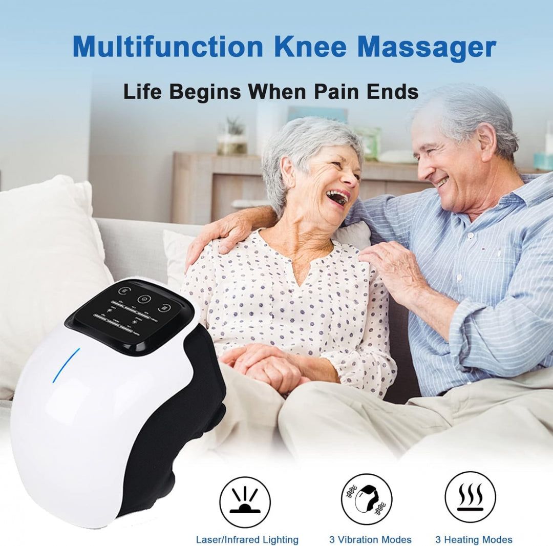 Wireless Knee Massager with Heat Therapy
