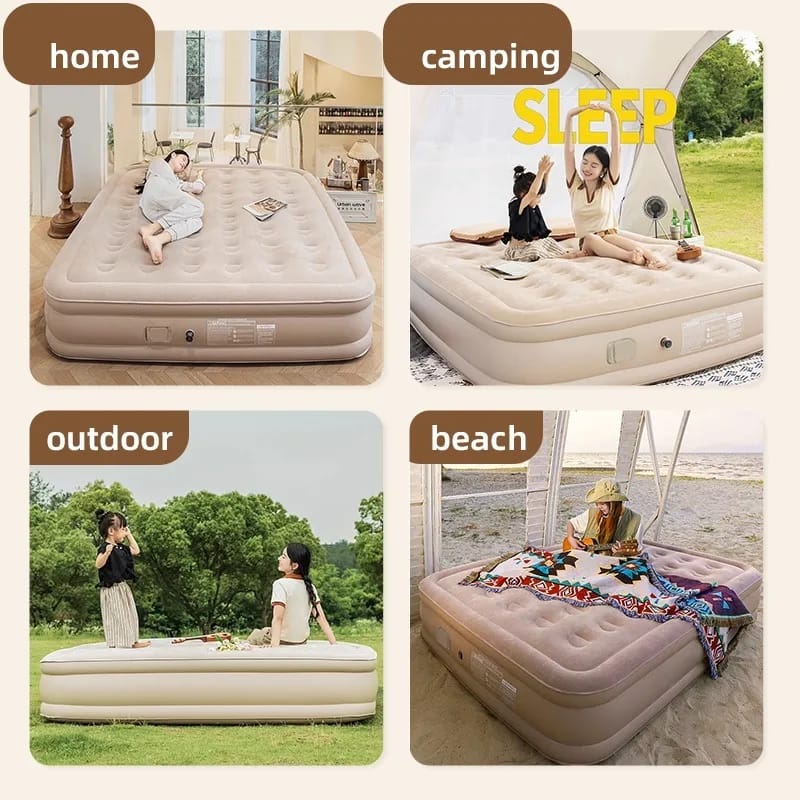 Inflatable Air Mattress with Built In Electric Pump