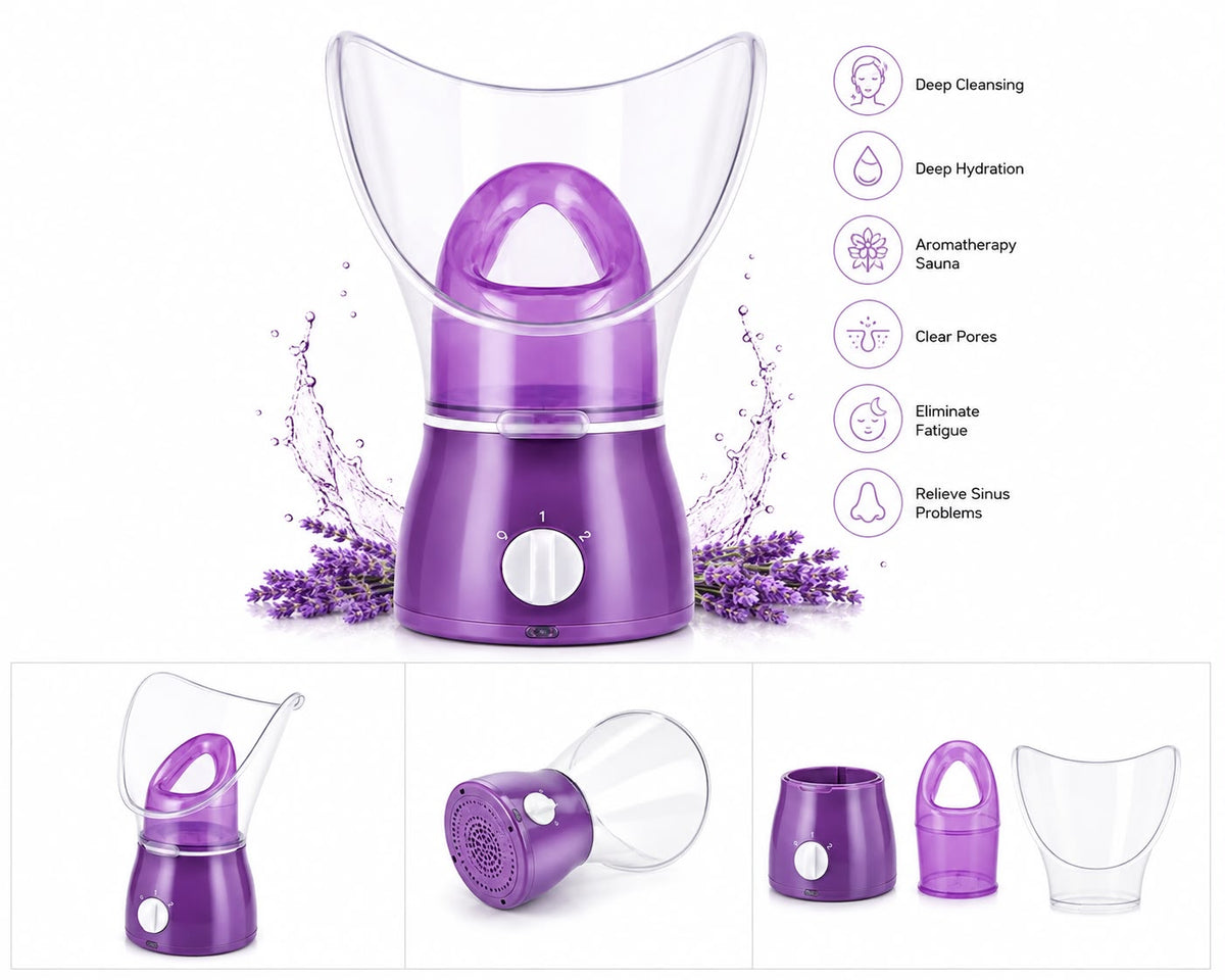 Facial Steamer | Pore Cleansing and Hydration