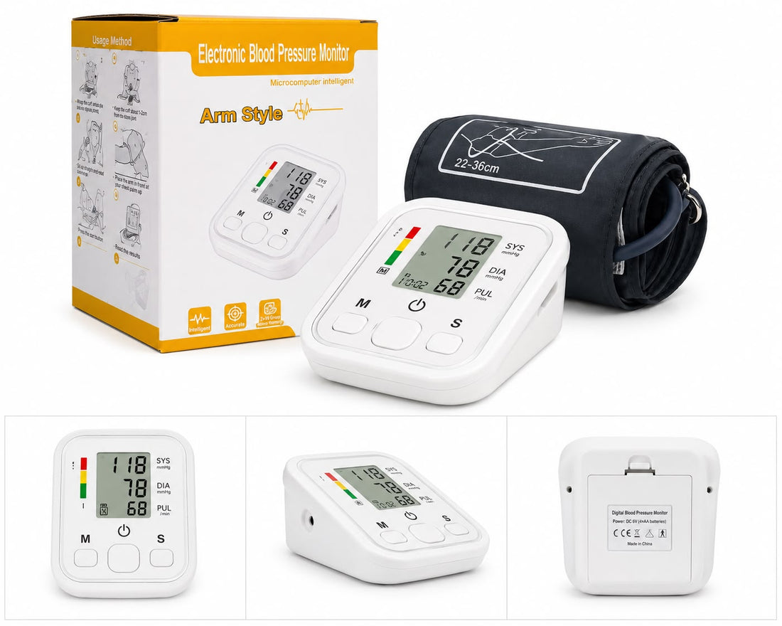 Upper Arm Blood Pressure Monitor | Digital Voice Function