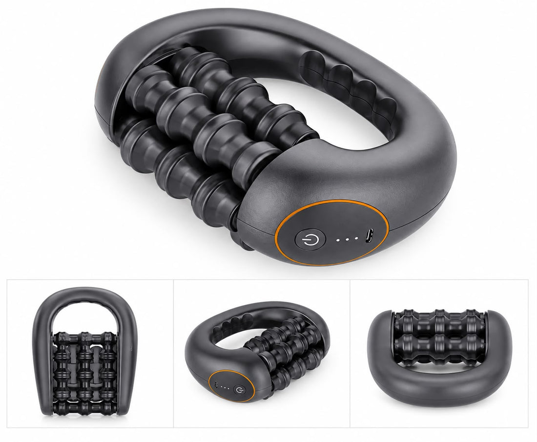 Handheld Deep Tissue Massage Roller | Full Body Muscle Massager
