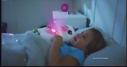 Unicorn Night Light Plush Toy for Kids